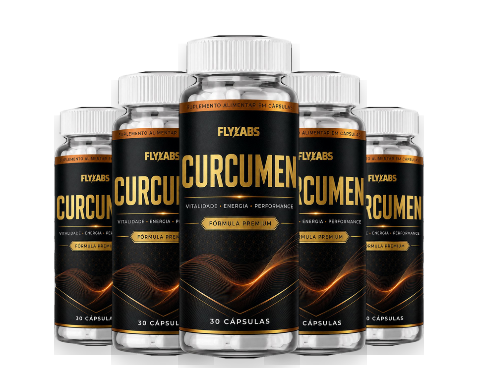 CURCUMEN: kit com 6 frascos